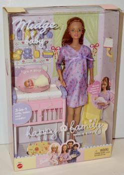 Mattel - Barbie - Happy Family - Midge & Baby - Caucasian - Doll